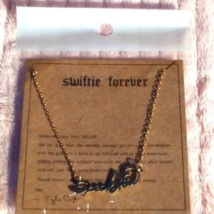 Taylor Swift "Speak Now" NWT Gold Necklace